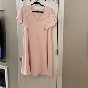 Pink work dress